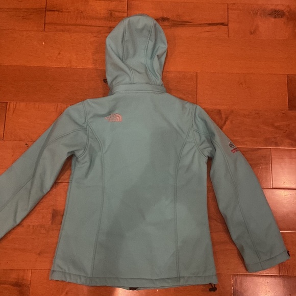 North Face ladies blue hooded summit series jacket size small - Picture 12 of 16